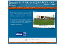 Tablet Screenshot of mueblesjrodriguez.com